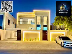 Modern villa design, 5000 sq m, close to the mosque and main street, price includes air conditioning
