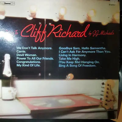 Cliff Richard — Cliff Richard by J.J. Michaels Vintage Vinyl LP