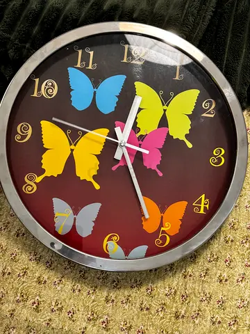 Wall Clock - Colorful Decorative Piece