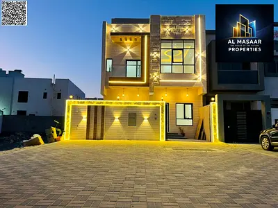 Villa for sale on a main street with a rooftop terrace – Super Deluxe finishing – Corner villa on a street and alley – Direct from the owner A large a