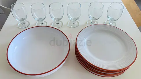 Jamie Oliver Dining Set – Plates  Glasses