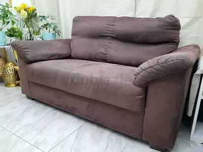 IKEA couch, two-seat fabric sofa for living room