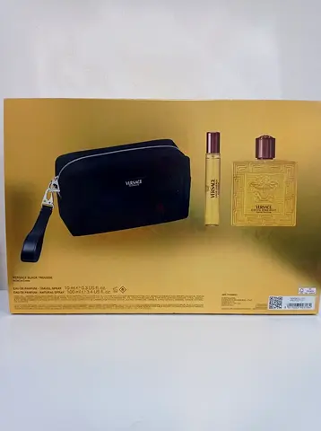 Versace Fragrance Gift Set with Pouch