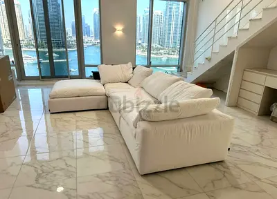 Almost New Great condition marina home feather filled sofa