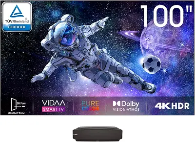 Hisense 100L5 100-Inch 4K UHD Laser Smart TV