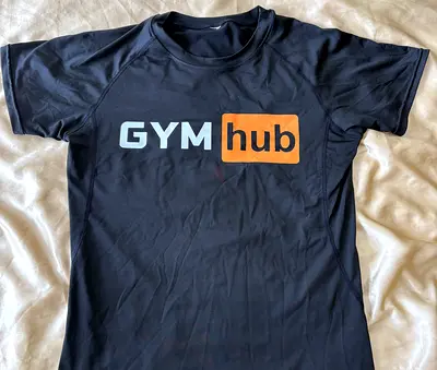 Men Sports T-Shirt Gym Hub