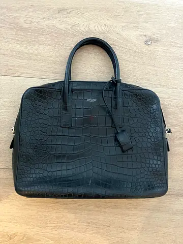 Saint Laurent Briefcase Leather