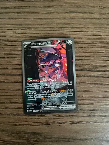 Genesect ex Pokemon card