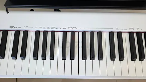 My digital keyboard — full-size piano keys, like new