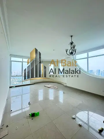 3-Bedroom Master Apartment with Living Room for Rent in Al Majaz 3 – Maid Room & Free AC