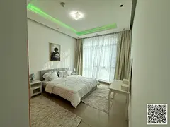 Luxurious apartment, one bedroom and a hall open view, fully furnished New with elegant furnishings