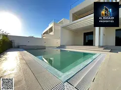 A rare opportunity to own a luxury villa in the most prestigious area of ​​Ajman. 3 floors, 10,0