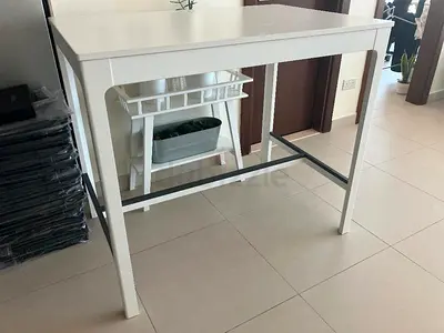 IKEA - EKEDALEN bar table only, white 120x80x105 cm
