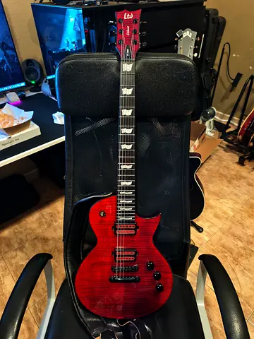 (TRADE/SALE) ESP LTD EC-1001 w/ Bare Knuckle Pickups - Tiger Eye Red