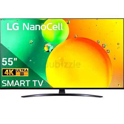 LG 55 inch Nano Cell Smart TV - 4K, 55NANO76