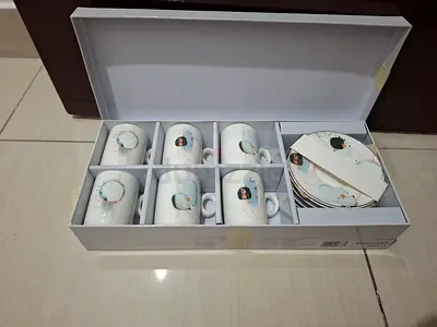 Brand New Home Centre Espresso Set  Decorative Tray Set