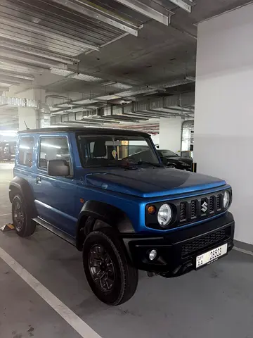 Blue Suzuki Jimny 3dr 2022