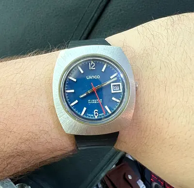 LANCO INCABLOC Mechanical 37mm WATCH antique
SWISS MADE