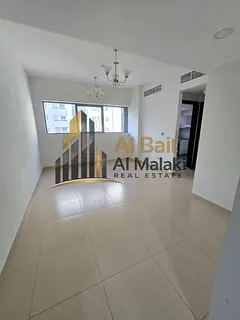 Spacious one-bedroom apartment for rent in Al Taawun, located in Ta’ani Saaken Building, directly 