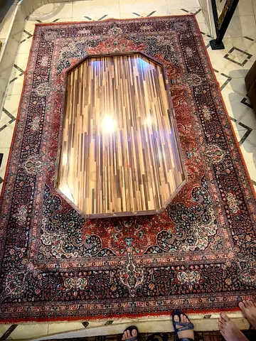 Majlis table + Carpet for sale