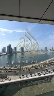 Al Taawun, Sharjah | Direct Lake View | 3BR + Hall | Front Line | 68K