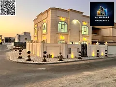 Luxury villa for sale on a corner lot with three street frontages, price includes water, electricity