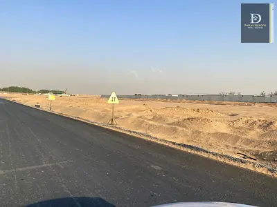 Residential land for sale in Sharjah ✨ 📍 Blida Area - Blida Suburb 🔹 Building Permit: Ground + Two Floors (G+2) 🔹