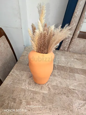 Modern Decorative Vase with Dried Flowers