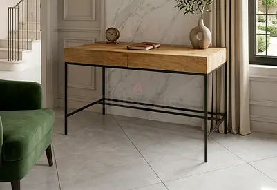 West elm wooden desk 123x61 Height 76 cm