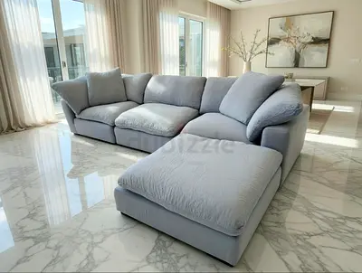 Selling Top Quality Marina home Luscious feather filled sofa with footstool