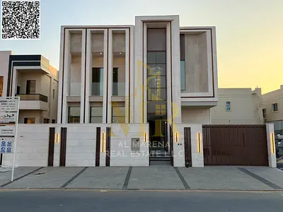 فيلا بسعر شامل رسوم تركيب المكيفات على الشارع الرئيسي جاهزة للسكن في أرقي مناطق عجمان تملك حر لجميع الجنسيات بدون دفعة مقدمة..