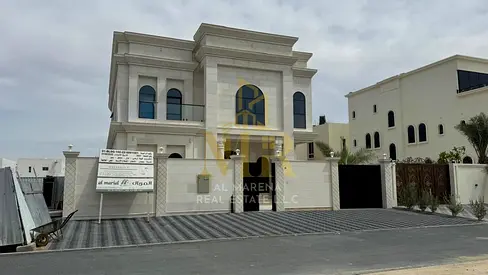 Luxury villa in the heart of Al-Aliya, with elevator, electricity, water, and air conditioning. Own your dream villa and live in elegance.