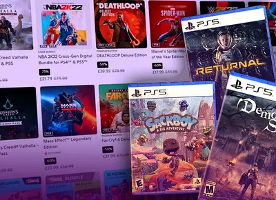 PS5  PS4 Bundle + Digital Games (Primary  Secondary Accounts)