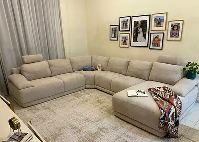 Premium quality sectional couch with strong frame and long-lasting fabric, built for daily use.