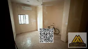 Studio for annual rent in Al Nakheel 1, located in the second row from Ajman Corniche, ground floor