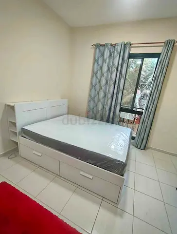 IKEA brimnessqueen size 160×200cm bed frame with headboard+ 4 big storage drawers with IKEA mattress