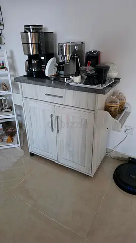 Cabinet can be used for storage or as a coffe table