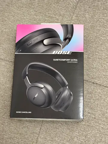 Bose quitecomfort ultra head set unwanted gift