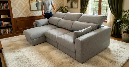 Ikea eskilstuna L shape sofa bed