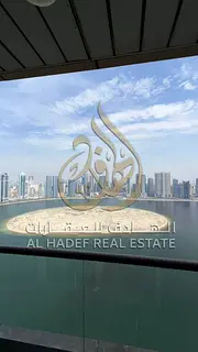 Beautiful 3BR apartment in Al Khan with sea view balcony, free parking, gym &amp; pool, prime locati