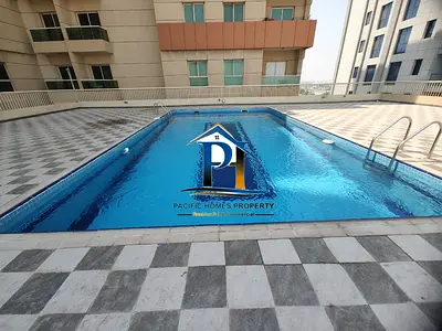 شقة بغرفتي نوم | ALIA Al Qusais Industrial 4 | إطلالات على وسط المدينة والطريق | دخول المسبح والنادي الرياضي