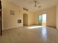One bedroom and living room for annual rent in Al Muwaihat, Ajman 30,000 AED in 4 installments Near