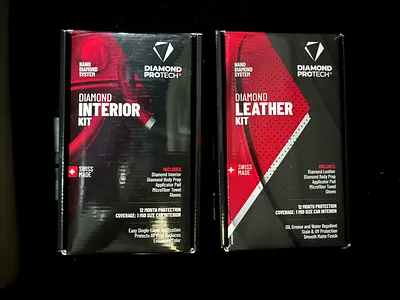 Premium car detailing interior coating kits from diamond protech