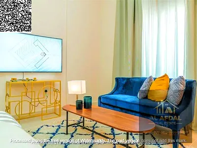 Own a studio in Princess Village, third phase, with a view of green areas