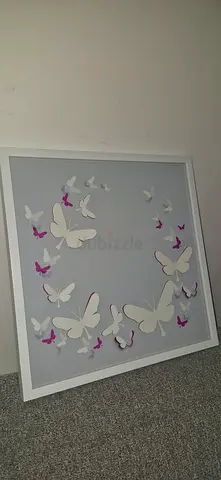 Framed Butterfly Wall Art