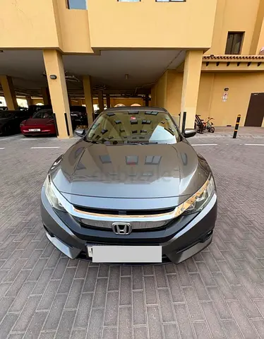 Honda Civic (Grey) - Clean  Reliable | Dubai Plate