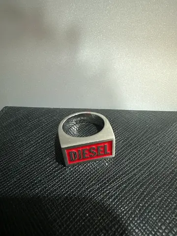 Diesel Size 8 Stainless Steel Ring