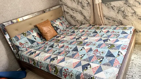 Danube King Size Bed with Mattress- Brand New Condition - SALE !!