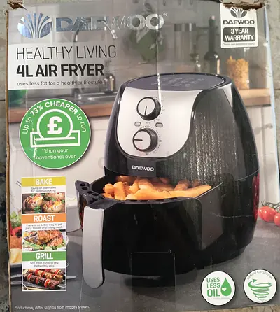 Daewoo 4L Air Fryer - Healthy Living
