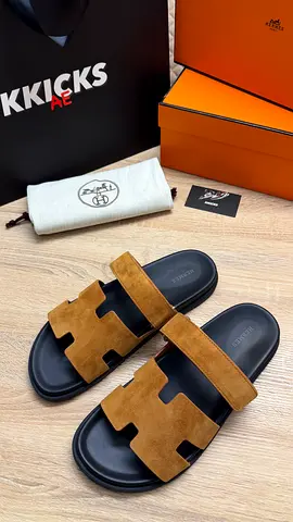 Hermes Chypre Sandals ‘Brown Suede’